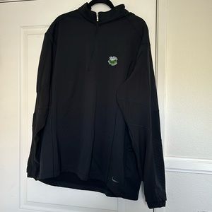 Black quarter zip Nike performance jacket XXL